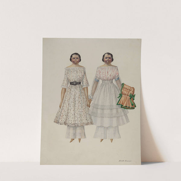 Dolls - Molly and Polly by Edith Towner