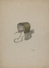 Doll’s Straw Bonnet