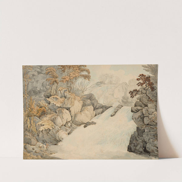 Dolmelynllyn Falls near Dolgellau, Wales by William Day