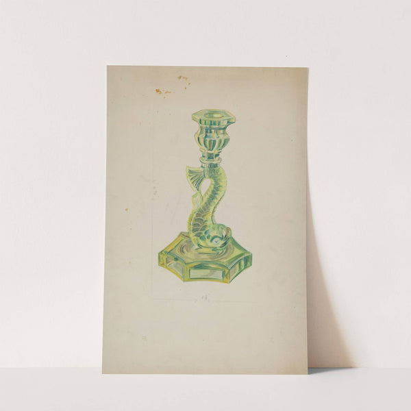 Dolphin Candlestick by Ella Josephine Sterling