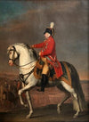 Dom João, Prince Regent, reviewing the troops in Azambuja
