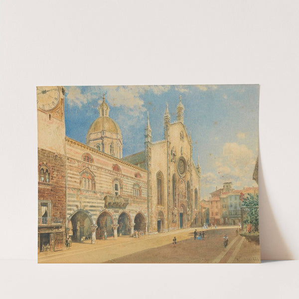 Dom zu Como by Rudolf von Alt