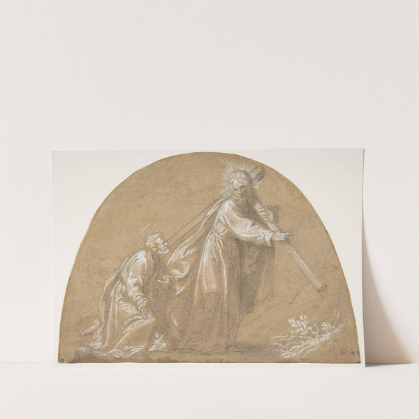 Domine, Quo Vadis by Jacopo Vignali