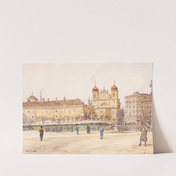 Dominikanerbastei Wien by Rudolf Bernt