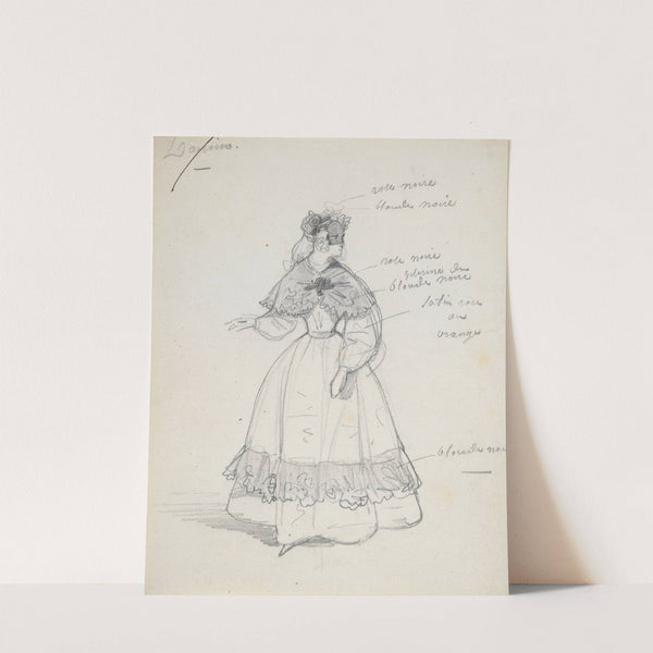 Domino by Paul Gavarni