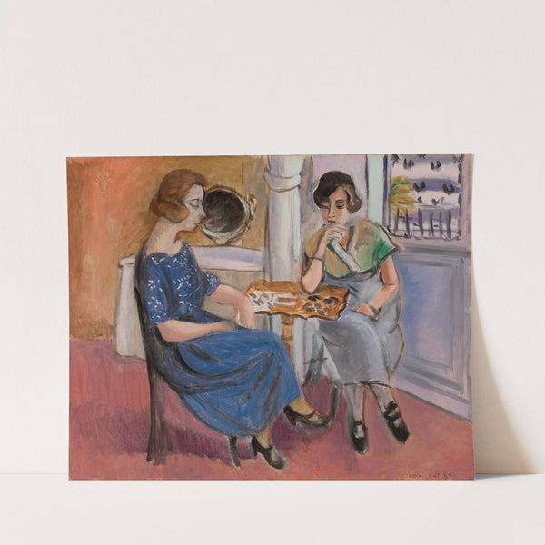 Domino Players (1921) by Henri Matisse