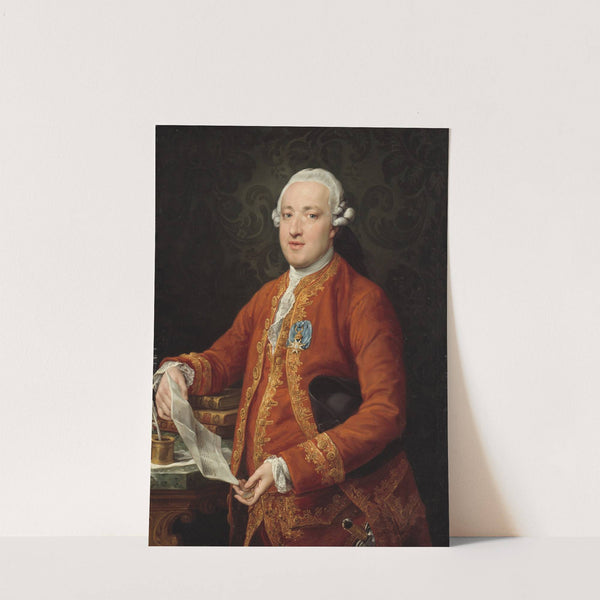 Don José Moñino y Redondo, Conde de Floridablanca by Pompeo Batoni