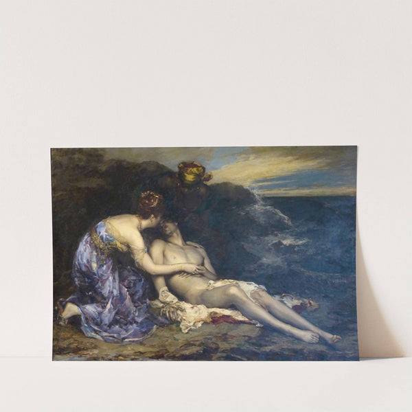 Don Juan and Haïdee (1874) by Alfred Philippe Roll