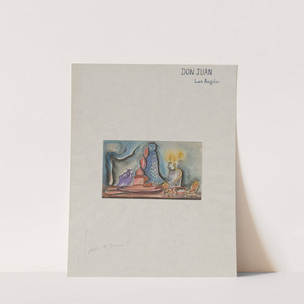 Don Juan: Sketch no. 1 (1934-1943) by Frederick Stover