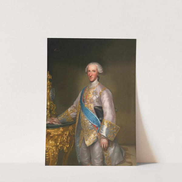 Don Luis Jaime Antonio De Borbòn Y Farnesio, Infante of Spain (1727-1785) (c. 1776) by Anton Raphael Mengs