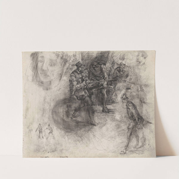 Don Quixote by James Ensor