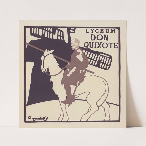 Don Quixote (1897) by William Nicholson