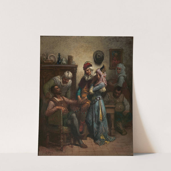 Don Quixote and Sancho Panza Entertained by Basil and Quiteria (1863) by Gustave Doré