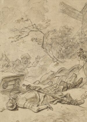 Don Quixote Defeated by the Windmill