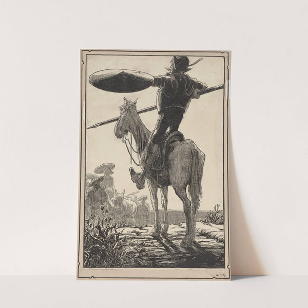 Don Quixote by William Heath Robinson