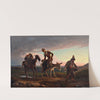 Don Quixote’s first ride home by Wilhelm Marstrand