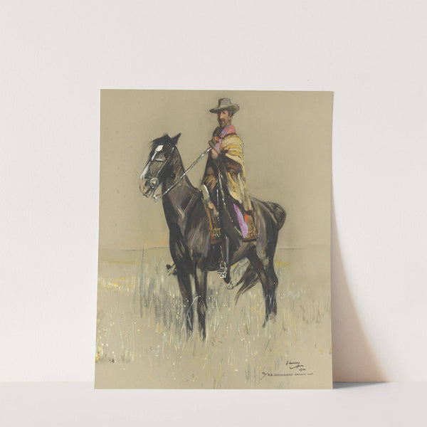 Don Roberto: Robert Bontine Cunninghame Graham on Pampa (1901) by Sir John Lavery