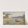 Donaukanal mit der Ferdinandsbrücke (1943) by Maximilian Suppantschitsch
