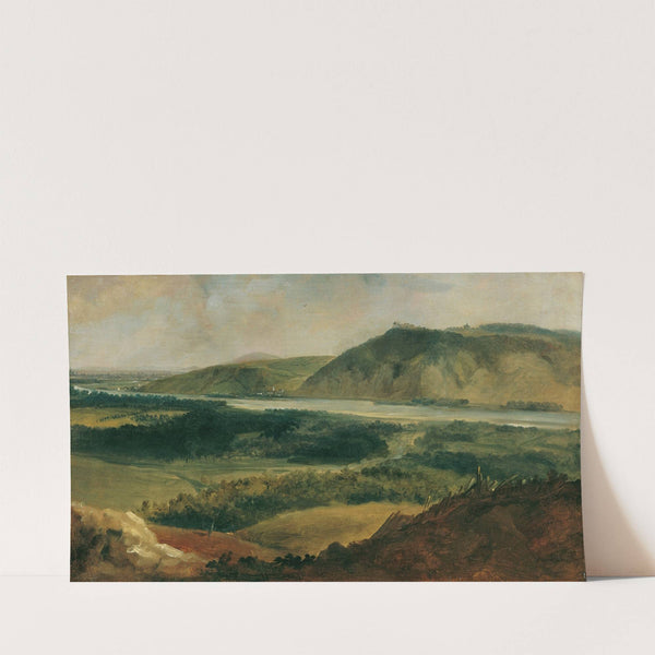 Donaulandschaft, vom Bisamberg aus gesehen (1790) by Johann Christian Brand