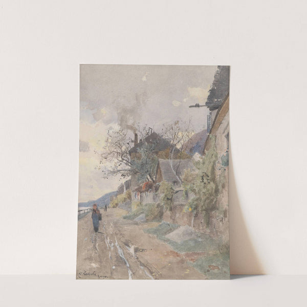 Donauufer in der Wachau (1904) by Eduard Zetsche