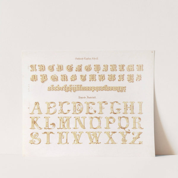 Dondorf's Alphabete Pl.02 by Bernhard Dondorf
