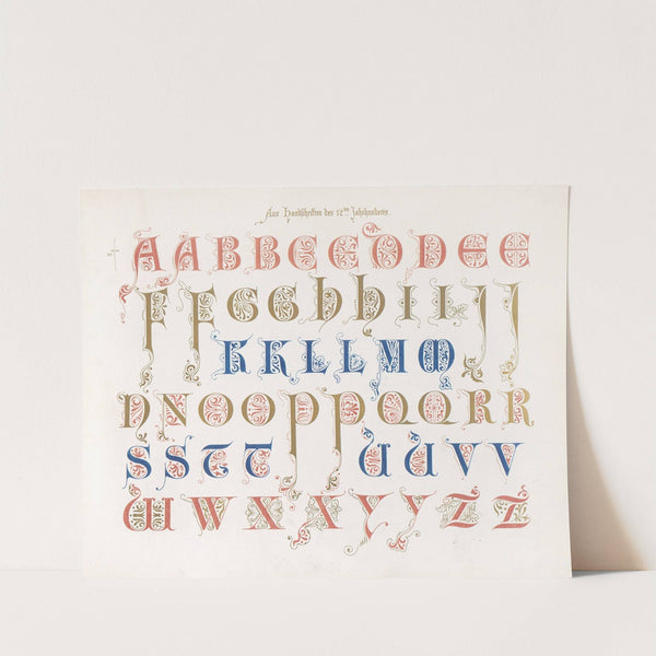 Dondorf's Alphabete Pl.05 by Bernhard Dondorf
