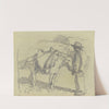 Donkey driver by Rudolf Gudden