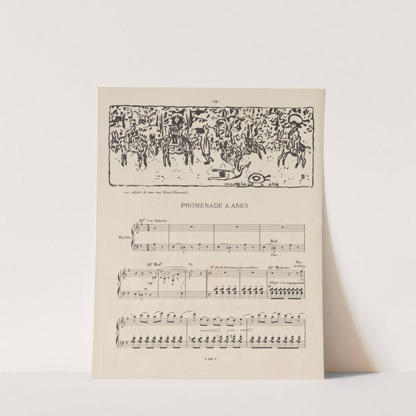 Donkey Ride (1893) by Pierre Bonnard