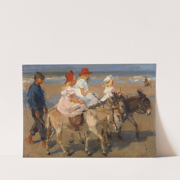Donkey Rides on the Beach by Isaac Israëls