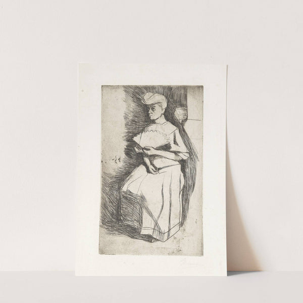 Donna con ventaglio by Umberto Boccioni