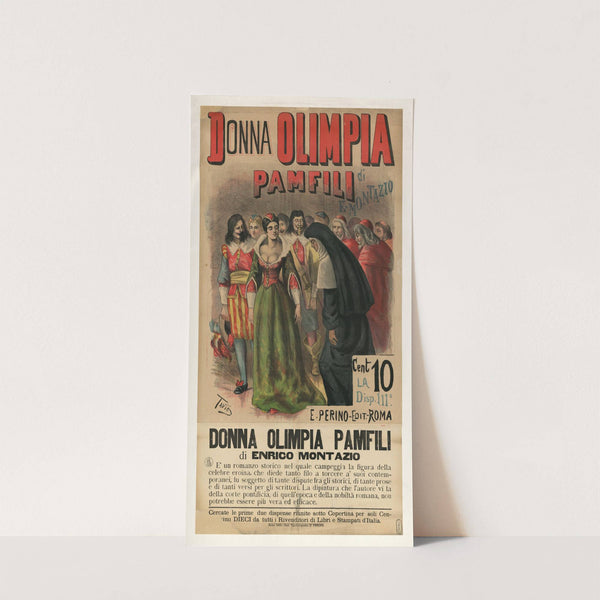 Donna Olimpia Pamfili di E Enrico Montazzio (1893) by Ottavio Rodella Tavio