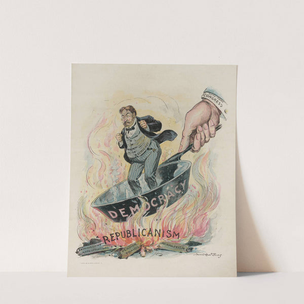 Don't jump! by Frank Marion Hutchins