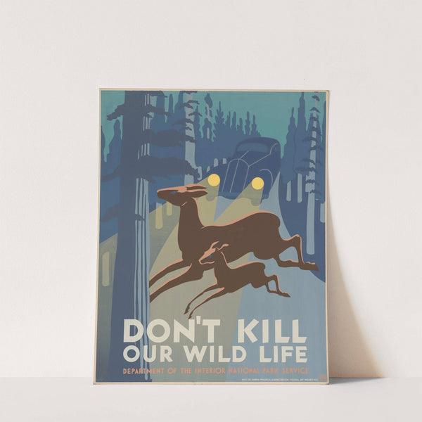 Don’t kill our wild life (1936-1940) by John Wagner