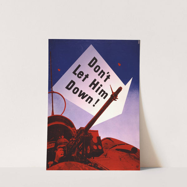 Don't let him down by Lester Beall