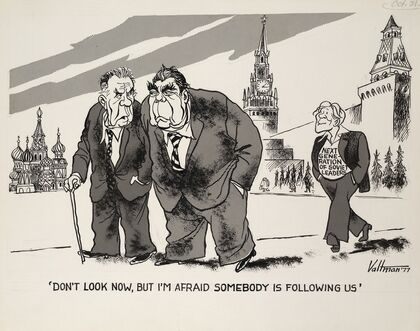 ‘Don’t look now, but I’m afraid somebody is following us’
