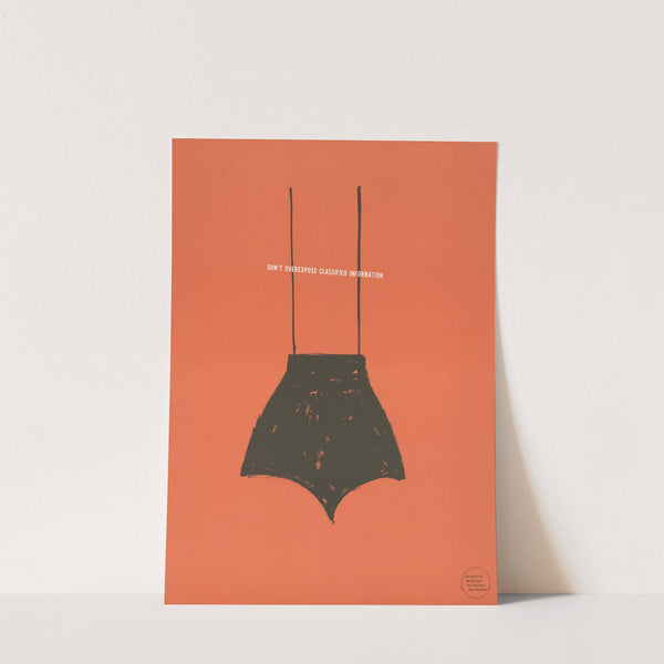 Don't overexpose classified information by Anonymous