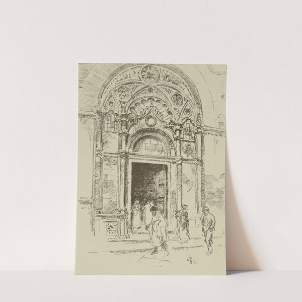 Door at San Michele by William Penhallow Henderson
