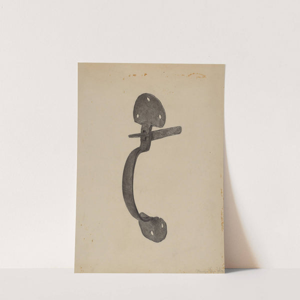 Door Handle by Maurice Van Felix