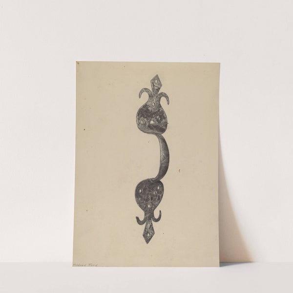 Door Handle (c. 1937) by Mildred Ford