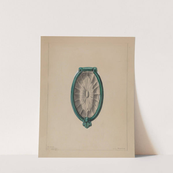 Door Knocker by Edgar L. Pearce