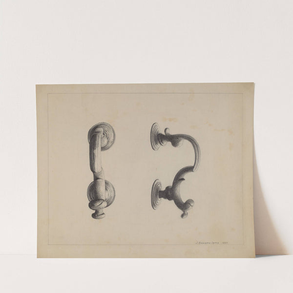 Door Knocker by J. Howard Iams