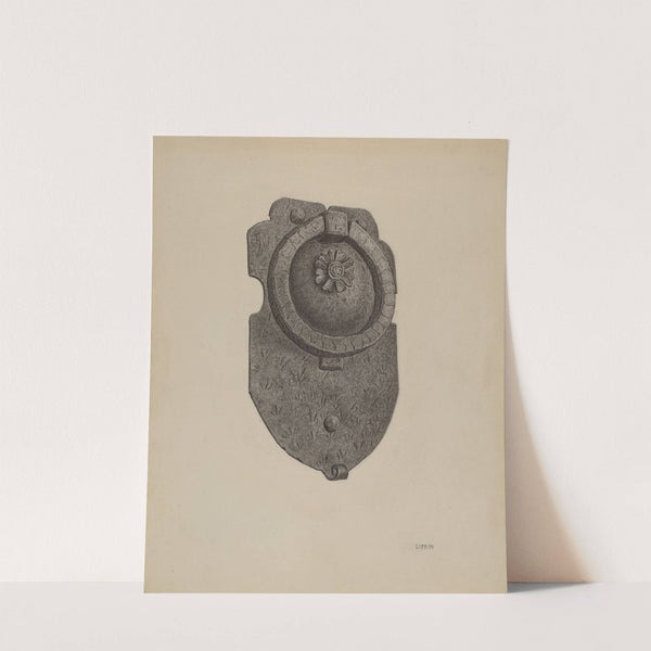Door Knocker by Jacob Lipkin