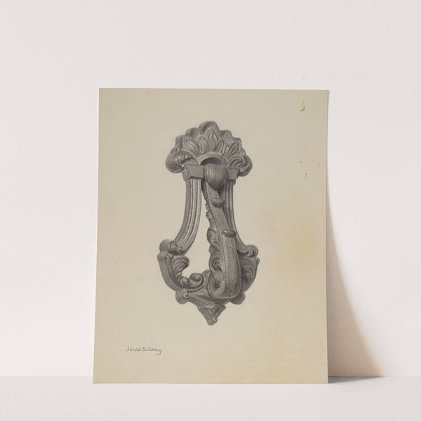 Door Knocker by Julius Bellamy