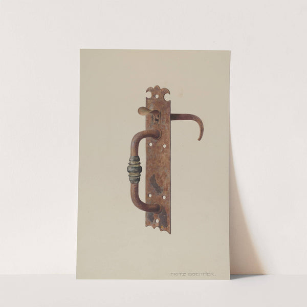 Door Latch (c. 1939) by Fritz Boehmer