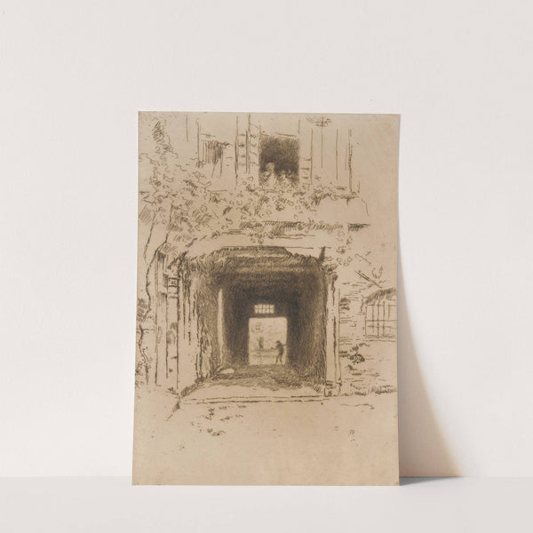 Doorway and Vine (1879-1880) by James Abbott McNeill Whistler