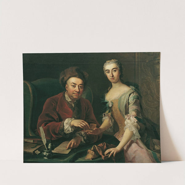 Doppelbildnis by Martin van Meytens