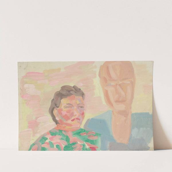 Doppelbildnis (Studie) by Walther Gamerith