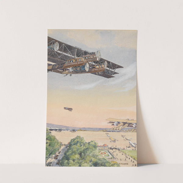 Doppeldecker-Flugshow by Franz Poledne