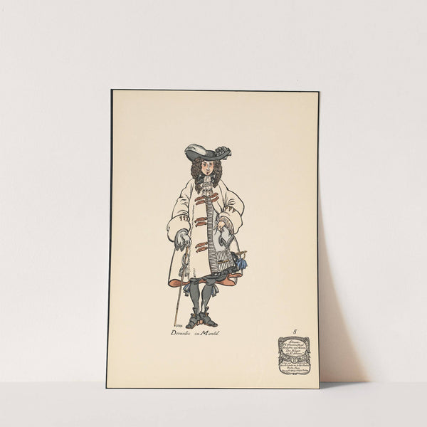 Dorantes im Mantel by Ernst Stern