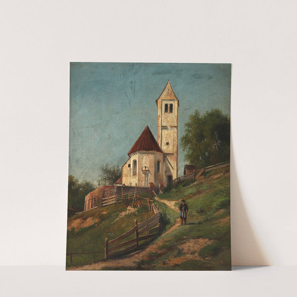 Dorfkirche by Ernestine von Kirchsberg